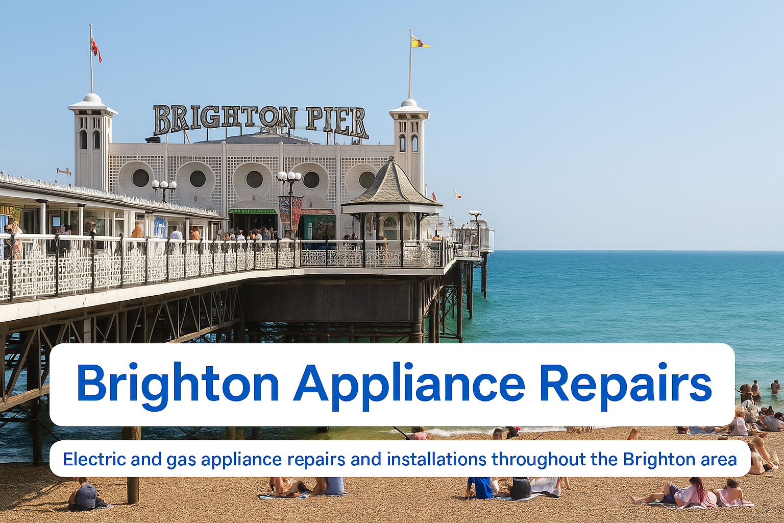 Appliance engineer working in a modern Brighton kitchen