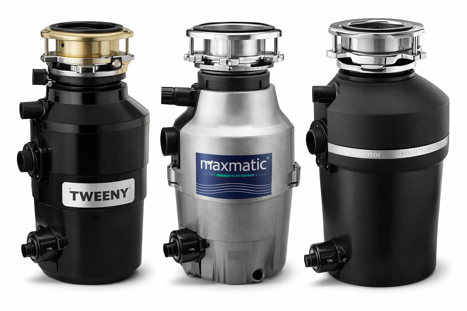 Engineer attending a home drainage problem in a kitchen