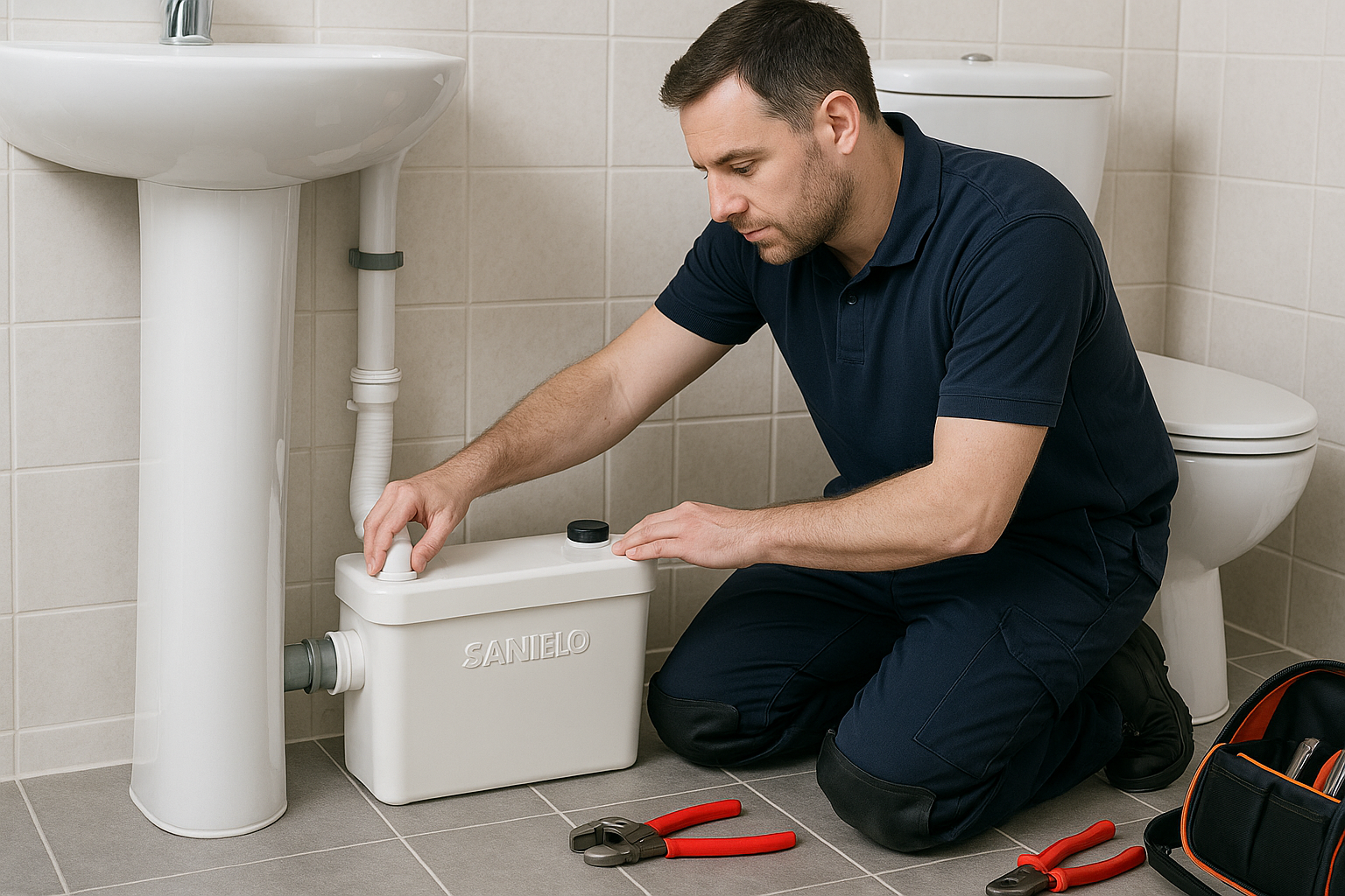 Saniflo toilet pump maintenance